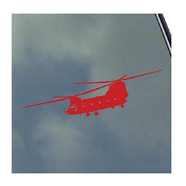 CH-47 Chinook Pilot Crew Side Vinyl Sticker Decal Army Transport Vietnam Desert Storm Veteran