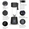 Personal Blender for Shakes and Smoothies with 6 Blades, 14OZ