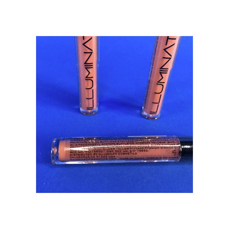 Illuminati Cosmetics Liquid Lipstick Reveal 0.1 oz (Lot of 3)