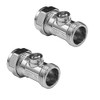 NPH 15mm Male End Flat Faced Isolation Service Valve -