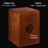Meinl Percussion Jam Cajon Box Drum with Snare and Bass