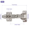 2 Pack 165 Degree Full Overlay Kitchen Cabinet Hinges,Soft Close