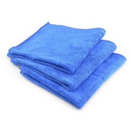 EZAUTO WRAP 3 pcs Microfiber Cleaning Cloth Towel Rag Car Polishing Scratch Free Ultra Soft Auto Detailing Multi-Purpose Kitchen