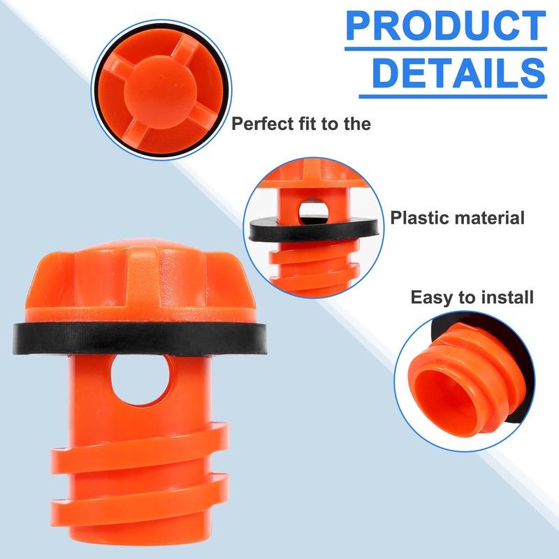 Cooler Drain Plugs Replacement Compatible with Most Rotomolded Coolers,Small Drain