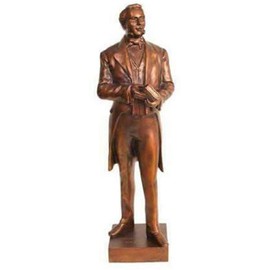 One Moment In Time S25B Statue Joseph Smith Bronze 10" Cultured Marble Mormon LDS CTR