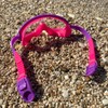 Splash About Goggles Snapper Mask, Pink and Purple, Junior (6-14