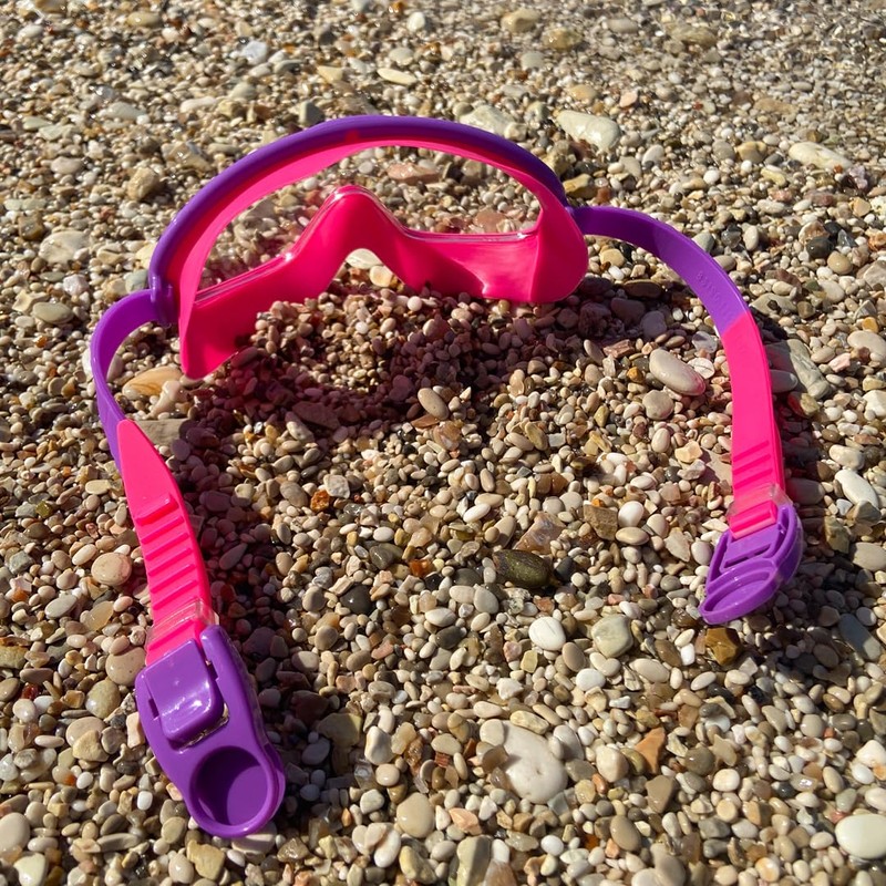 Splash About Goggles Snapper Mask, Pink and Purple, Junior (6-14