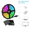 Battery Powered Led Strip Lights, 5050 6M/20FT, Flexible Color Changing