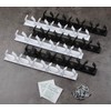 Spice rack without drilling clips, spice organiser for gluing, 6