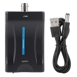 BNC to HDMI Adapter Female CVBS BNC HDMI Coaxial Connector Coaxial Composite Analog Video Audio Input 1080P Output HDCP Hook Security Camera DVR