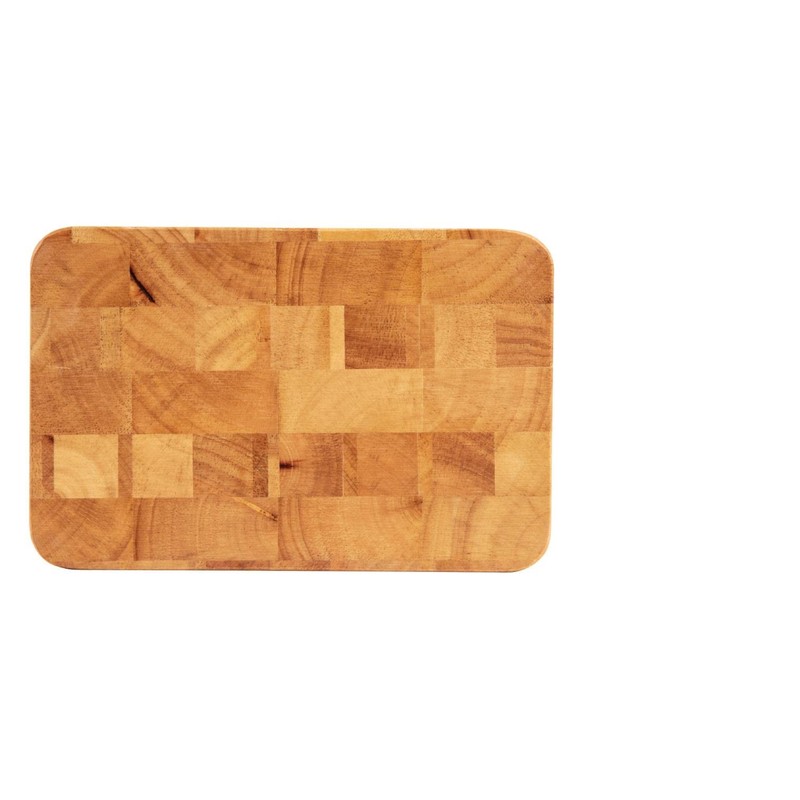 Vogue Rectangular Wooden Chopping Board Small Size: 25(H) x 230(W)