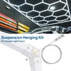 Teemyaa 20 Sets Hanging Wire Cable Kit for Hexagon Garage
