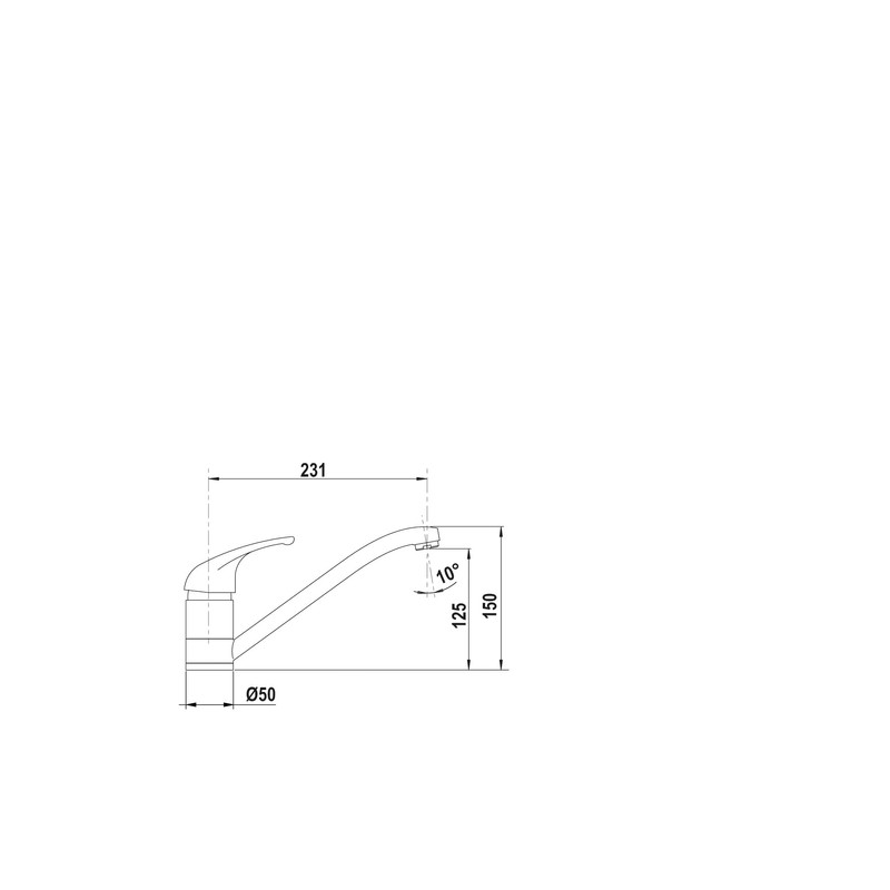 SCHOCK Omega Single-Lever Mixer Tap with Pivoting Spout Colour New