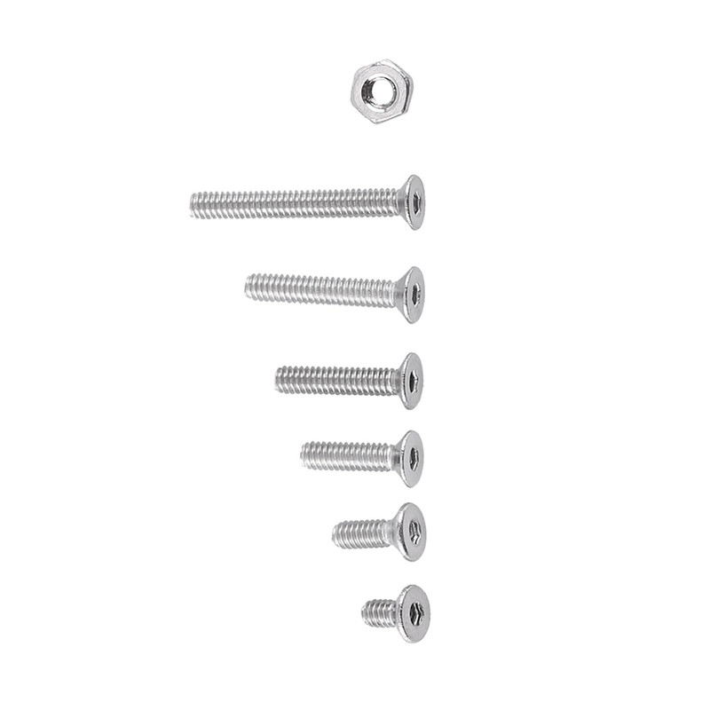 250pcs M2 Screw Kit, Hex Socket Head Cap Screws with
