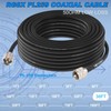 YOTENKO RG8x Coaxial Cable 30ft, CB Antenna Coax Cable 50