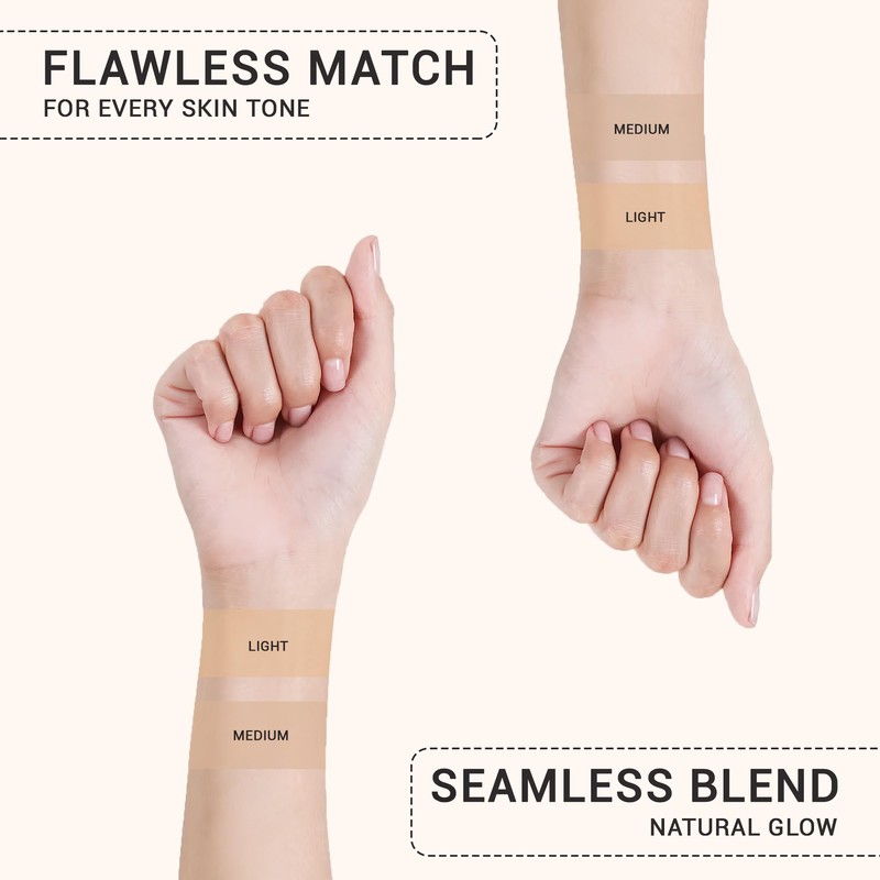 Lx Blend Bye Bye Foundation Oil Free Matte Coverage Moisturizer