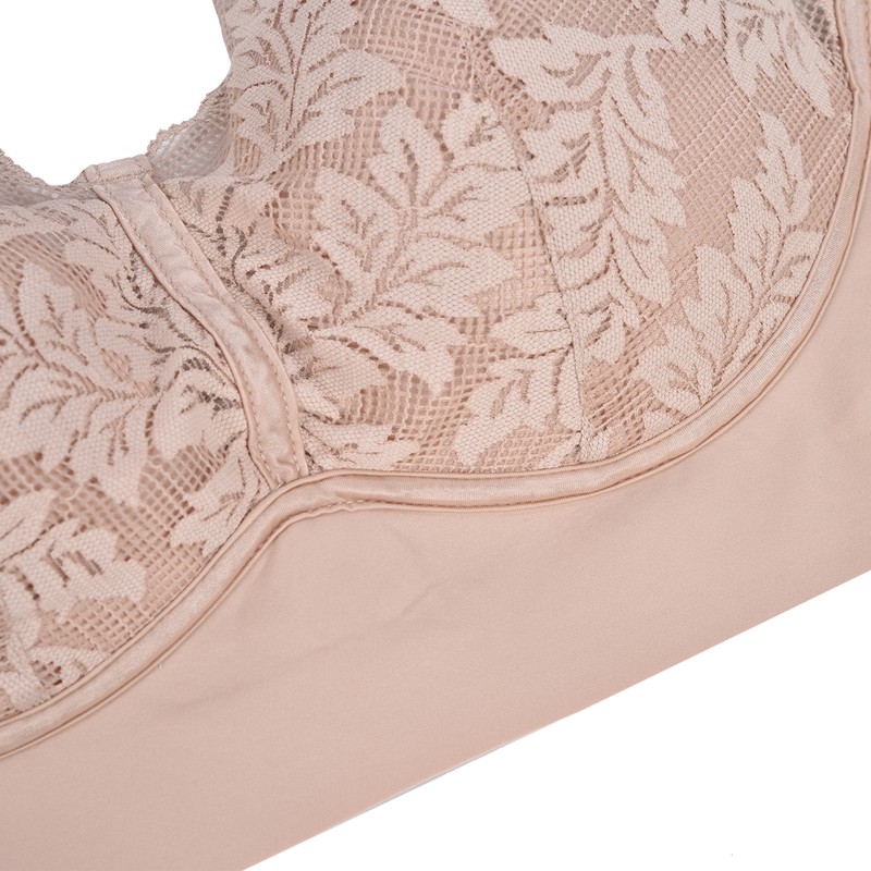 Pregnant Women Lactation Lace Underwear Front Closure Wire Free Thin