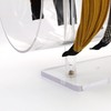MOAMATM Clear Acrylic Horizontal Headband Hairband Holder Display Organizer Jewelry