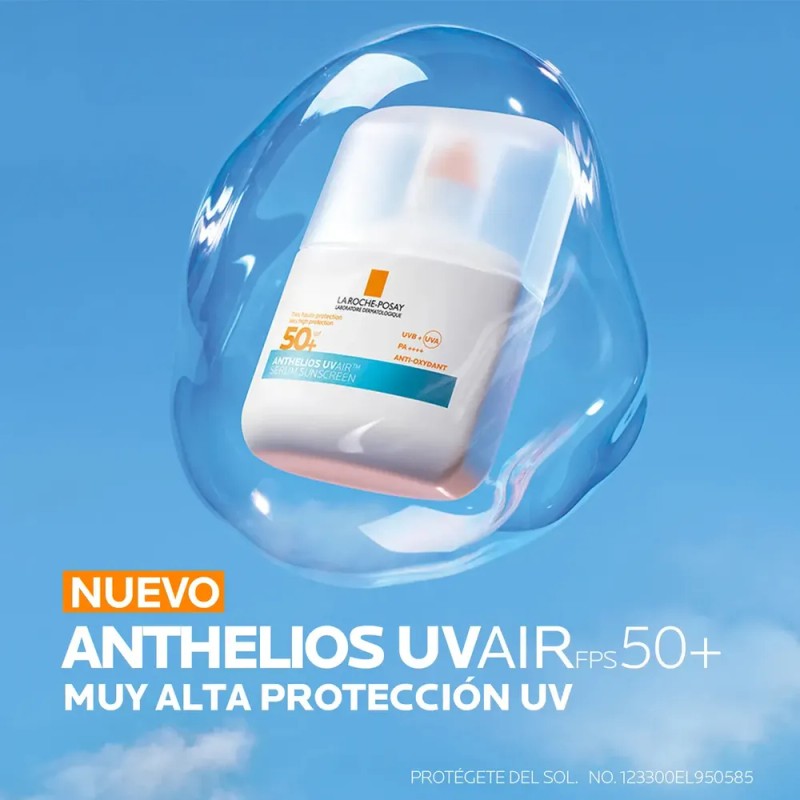 La Roche-Posay Anthelios UVAIR FPS 50+, Protector Solar invisible 50