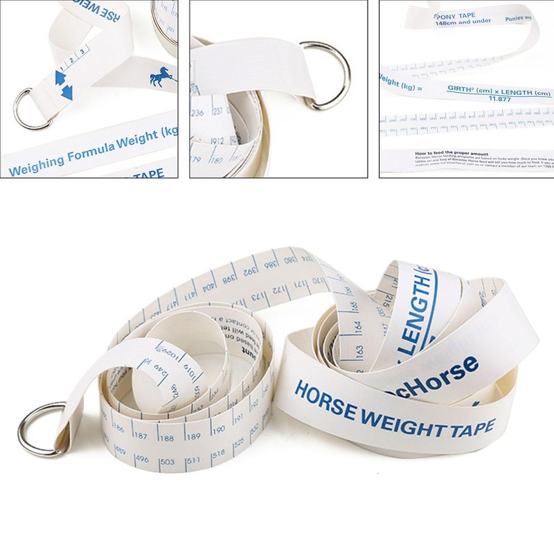 Generic Horse Measure Tape Multifunctional Farm Equipment Bust Height Measuring