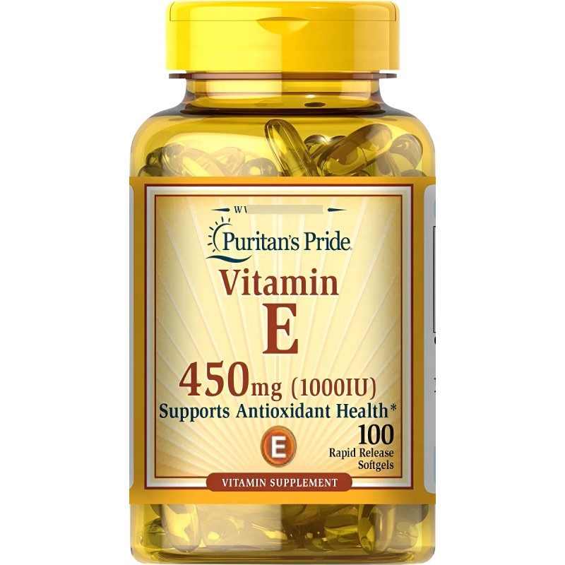 Vitamina E 1000iu 450mg X 100 Softgel Usa