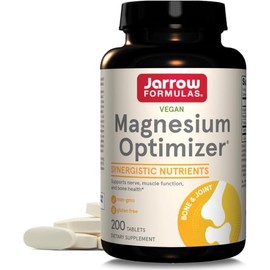 Jarrow's Magnesium Optimizer & Vitamin B6 200 Vegan Tablets