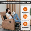 HOMBYS Lumbar Support Pillow for Recliner Chair, Memory Foam Back