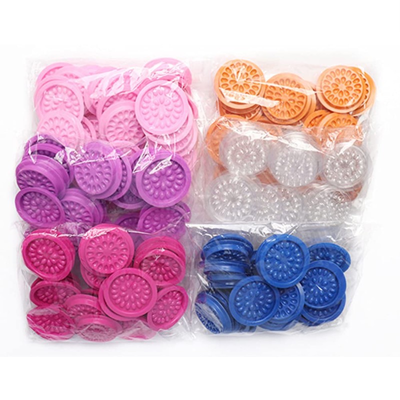 20 Pieces Eyelash Glue Holders Disposable Plastic Glue Palette Stand