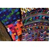 Handmade Colorful Embroidered Huipile Guatemalan Blanket