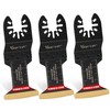 Vearter Bi-Metal Titanium Oscillating Tool Blade 5PCS for Soft Metal,