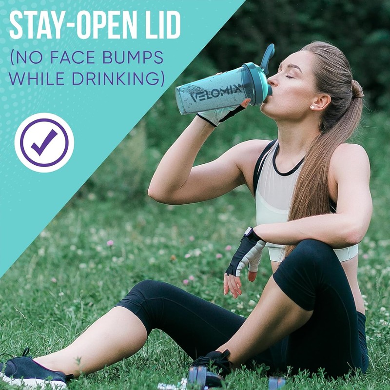 VELOMIX Shaker cups for protein shakes