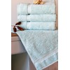 SALBAKOS 4-Piece 100% Turkish Cotton Bath Towels, 27x54 inch, Seafoam