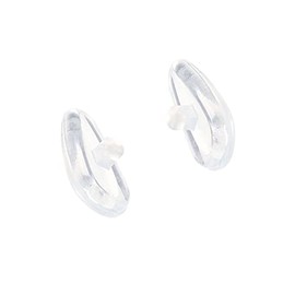 EZReplace Nose Pad Nosepieces Replacement for Oakley Tincup OX3184 Sunglasses - Fits Oakley Tincup (Clear)