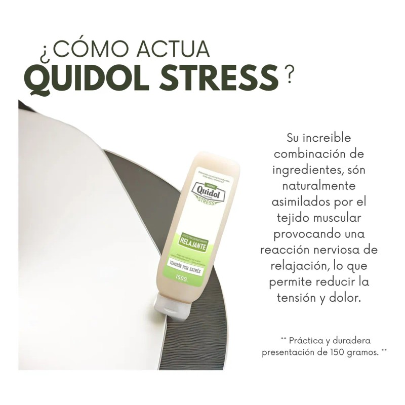 Kit Quidol + Stress - Alivio De Dolor Y Tensión