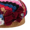 LIERYS Wool Basque with Bow - Multicoloured Hat - Elegant