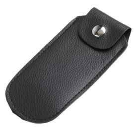 LiebeWH PU Leather Harmonica Case Harmonica Storage Bag Harmonica Carrying Pouch(10 Hole Type 13x6cm/5.1x2.4in)