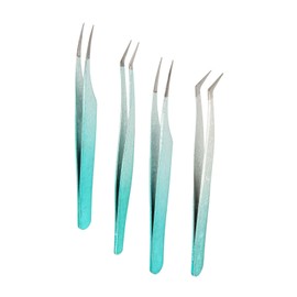 Soldering Tweezer, Eyelash Extension Tweezer Stainless Steel Wide Application for Beauty Salon