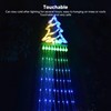 Christmas Waterfall Lights 305 LED 9 Strings 10 Modes Christmas