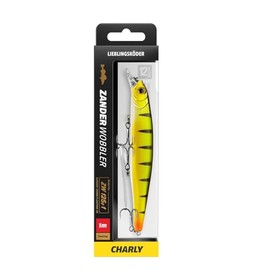 Lieblingsköder Zander wobbler 125 mm 20 g – Wobbler for zander fishing, colour favourite bait: Charly