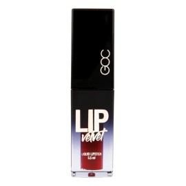 Goc Lip Velvet Labial Líquido Mate Aterciopelado No Reseca Color Blood