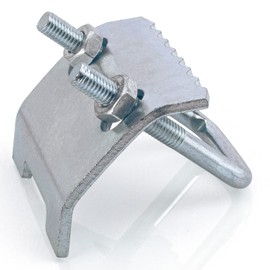 U-Bolt Beam Clamp, Carbon Steel Electro-Galvanized Heavy Duty Stabilizer for 13/16" and 1-5/8" Rail Crossmember Mounted Taller Strut Channel, Hitch Tightener Anti Rattle.(2PCS)…