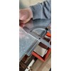 WRS Precision Protractor with Adjustable Rail, 10-170°, Rust-Proof, Matt Chrome,