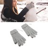 USB Heated Gloves Thicken Detachable Electronic Warming Knitted Gloves for