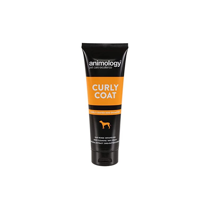 Animology Curly Coat Dog Shampoo, 250ml (Pack of 1)