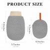 Juego Piezas Bolsa Jabón Malla Texturizada Guante Exfoliante Baño Manoplas
