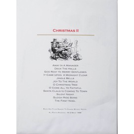 Christmas II Music Pack for TK O'Briens Lap Harp