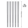 SUPJOYES 5 Pairs Stainless Steel Chopsticks, Reusable Chopsticks, Dishwasher Safe