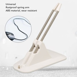 Bewinner Gaming Mouse Bungee, Flexible Mouse Cable Management, Rustproof Mouse Cable Management, Mouse Cable Holder, Black for Esports (White)