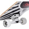Firefly Unisex SKB 505 Skateboard, White/Black/Red, One Size