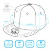 JOHNNY CHICOS Sorry I'm Fresh Cute Children's Cap Snapback 46-56